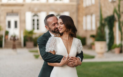 Mariage romantique au Château de Chavagnac