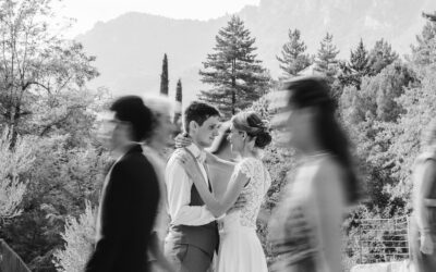 Mariage chaleureux au Hameau de Valouse